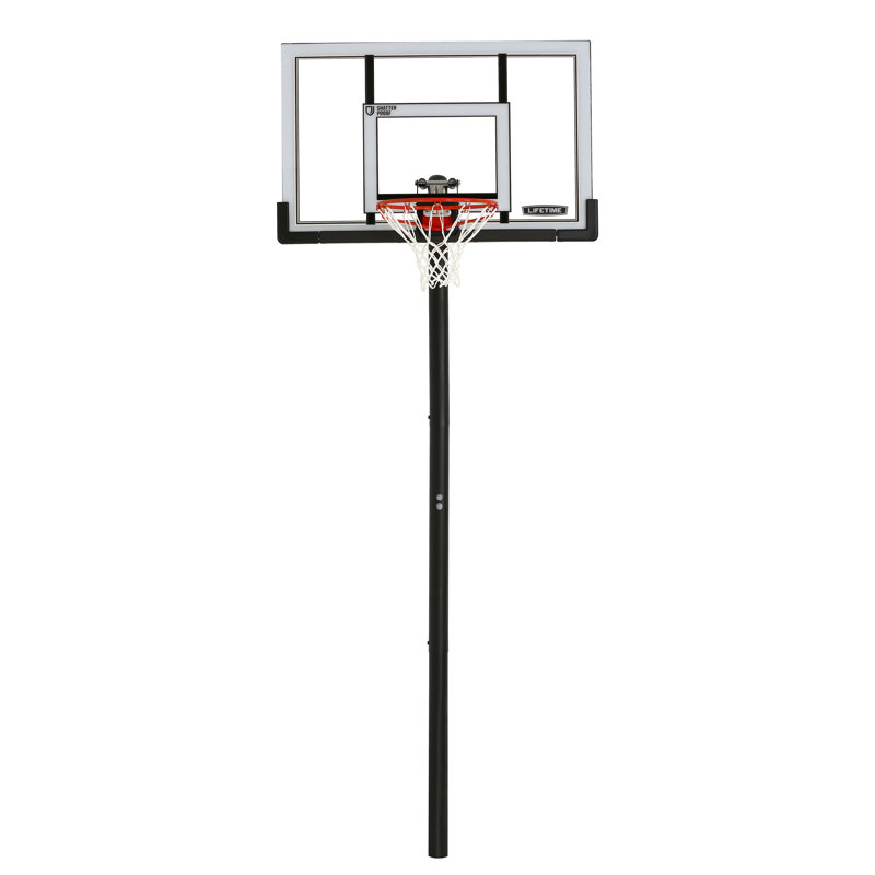 Lifetime Height Adjustable InGround Basketball Hoop (52" Polycarbonate